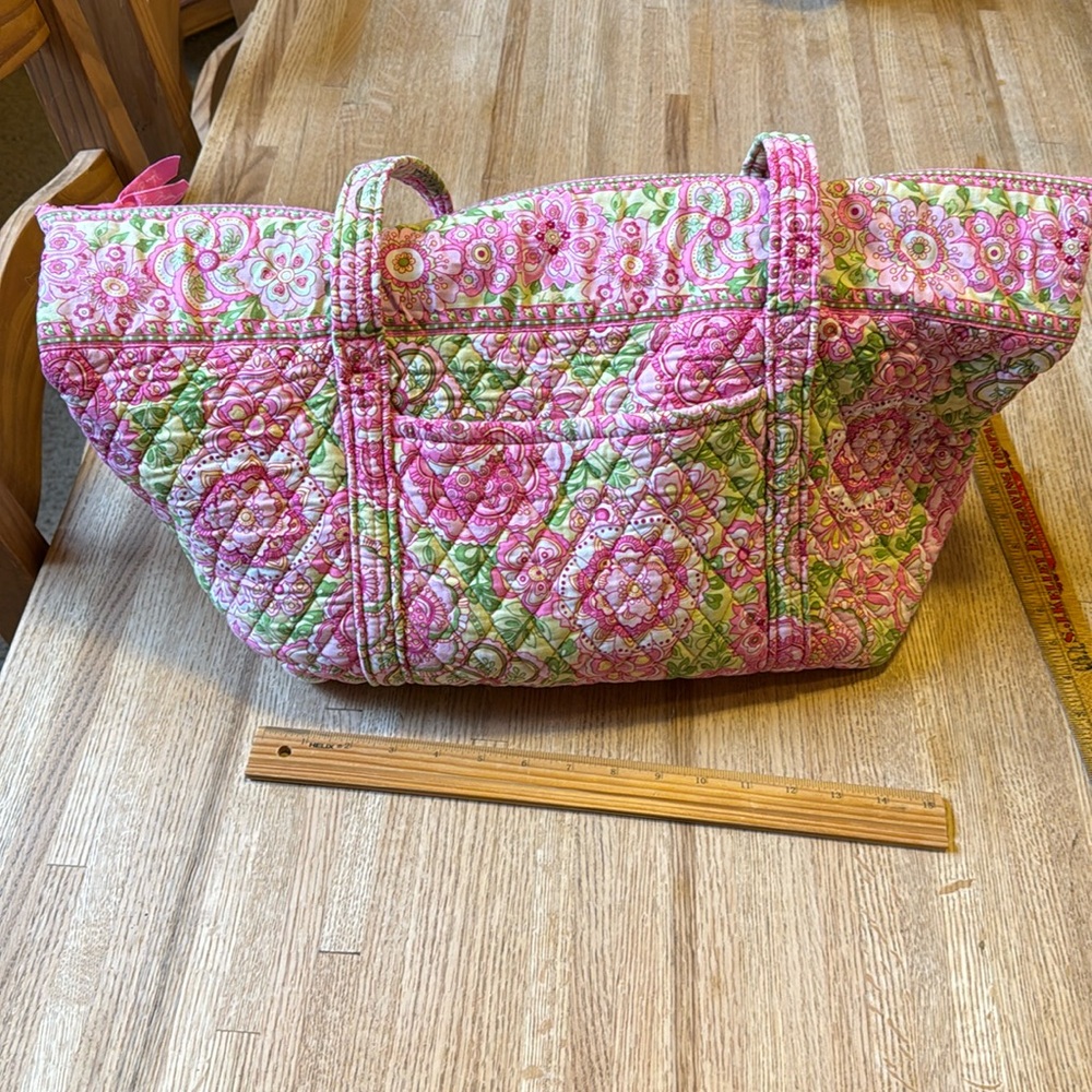 Vera Bradley Petals Up Quilted Tote